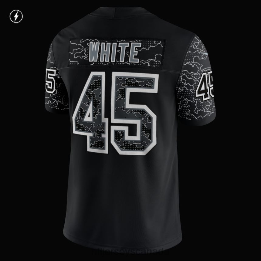 Men Tampa Bay Buccaneers Devin White Nike Black RFLCTV Limited Jersey Clothing NFL TBXFR63899