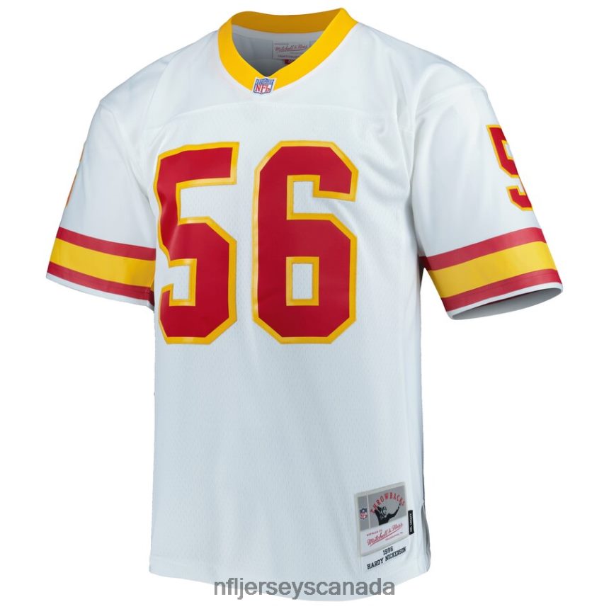 Men Tampa Bay Buccaneers Hardy Nickerson Mitchell  Ness White 1996 Legacy Replica Jersey Clothing NFL TBXFR64085