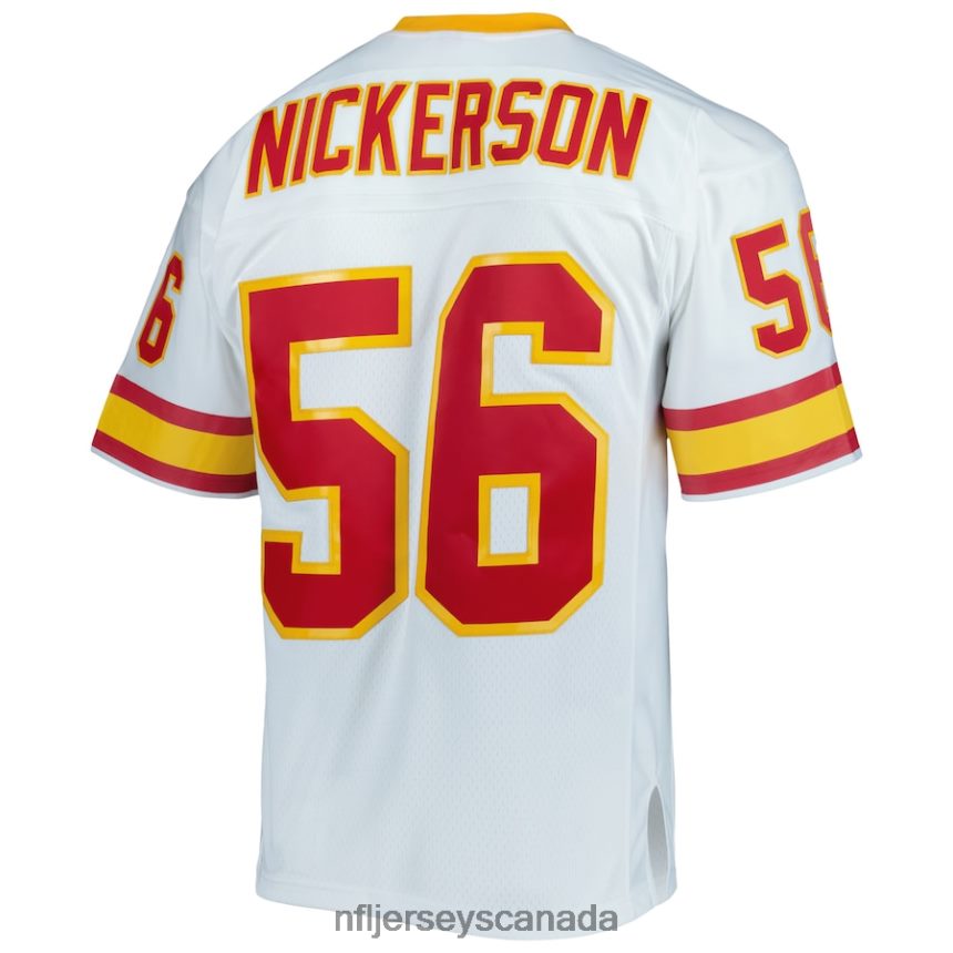 Men Tampa Bay Buccaneers Hardy Nickerson Mitchell  Ness White 1996 Legacy Replica Jersey Clothing NFL TBXFR64085