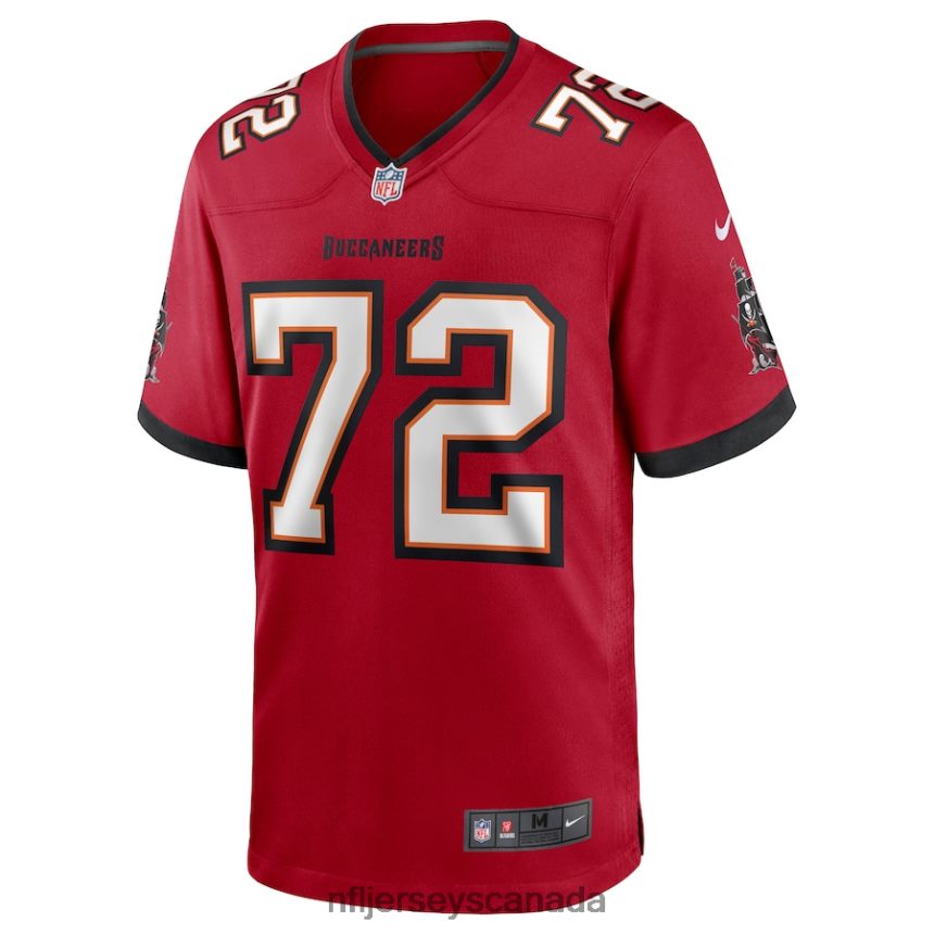 Men Tampa Bay Buccaneers Josh Wells Nike Red Game Jersey Clothing NFL TBXFR64480