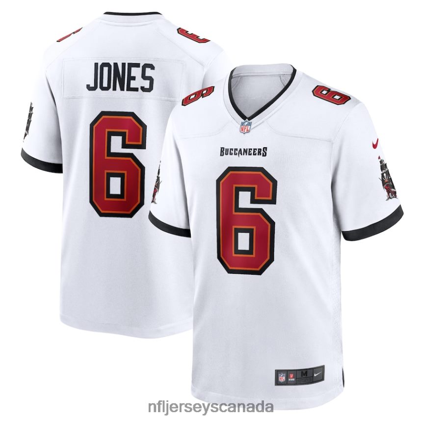Men Tampa Bay Buccaneers Julio Jones Nike White Player Game Jersey Clothing NFL TBXFR62583