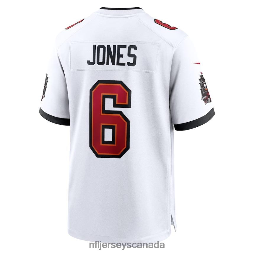 Men Tampa Bay Buccaneers Julio Jones Nike White Player Game Jersey Clothing NFL TBXFR62583