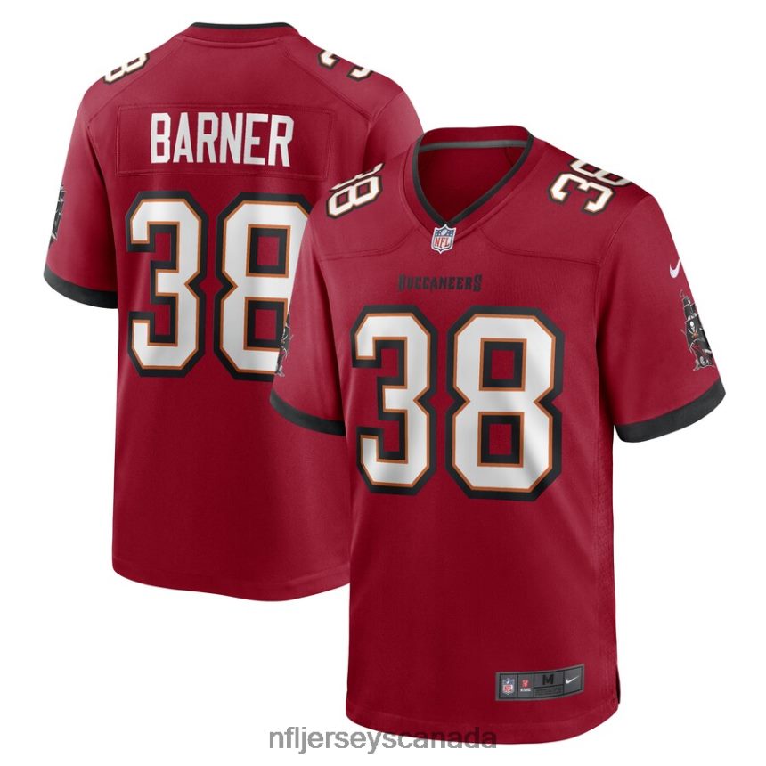 Men Tampa Bay Buccaneers Kenjon Barner Nike Red Game Player Jersey Clothing NFL TBXFR66769