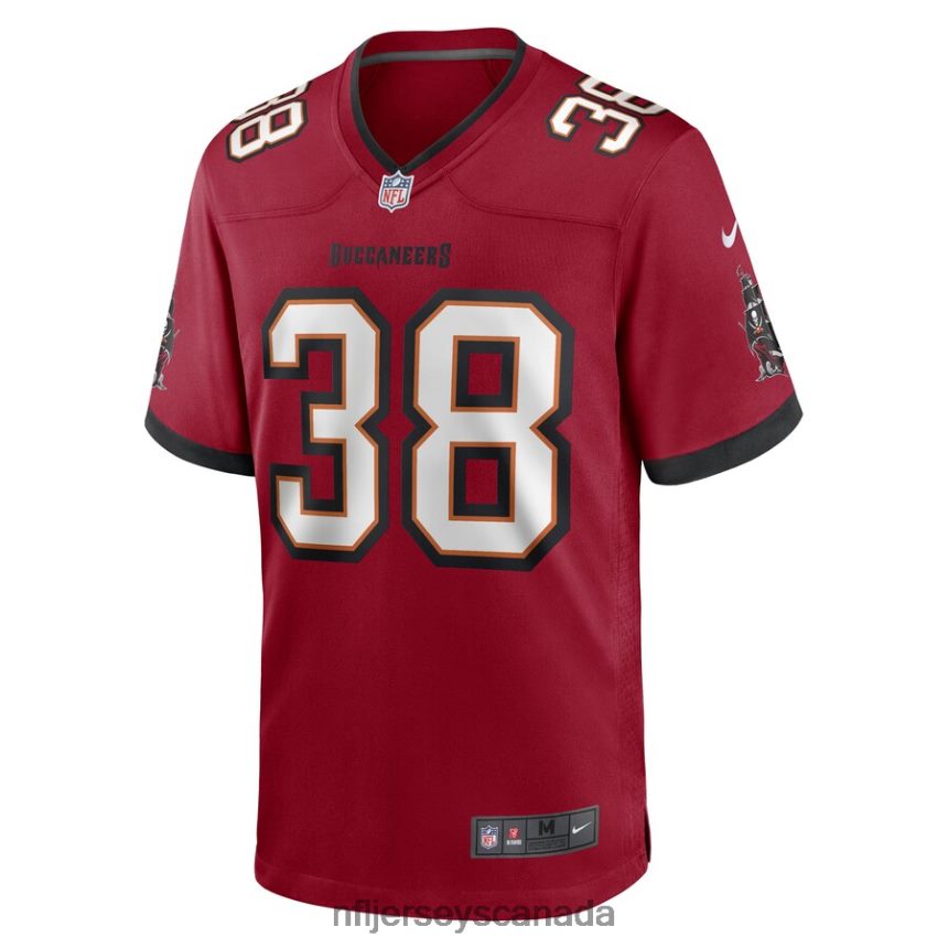 Men Tampa Bay Buccaneers Kenjon Barner Nike Red Game Player Jersey Clothing NFL TBXFR66769