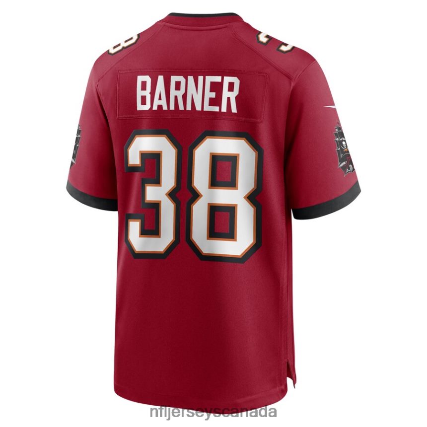 Men Tampa Bay Buccaneers Kenjon Barner Nike Red Game Player Jersey Clothing NFL TBXFR66769
