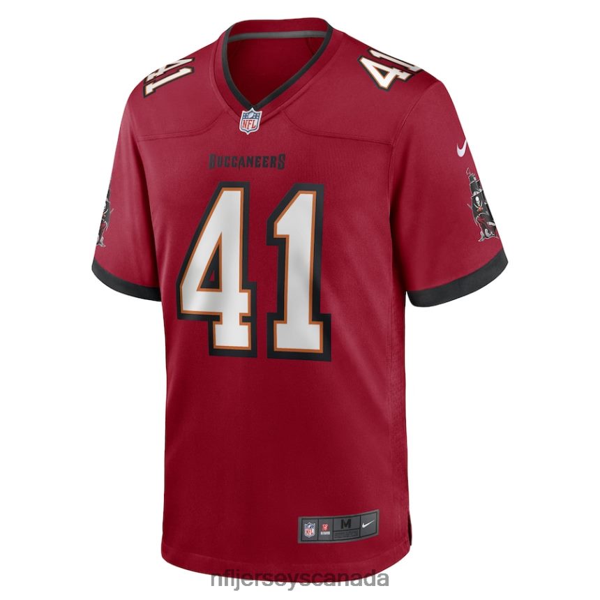 Men Tampa Bay Buccaneers Ko Kieft Nike Red Game Player Jersey Clothing NFL TBXFR64500