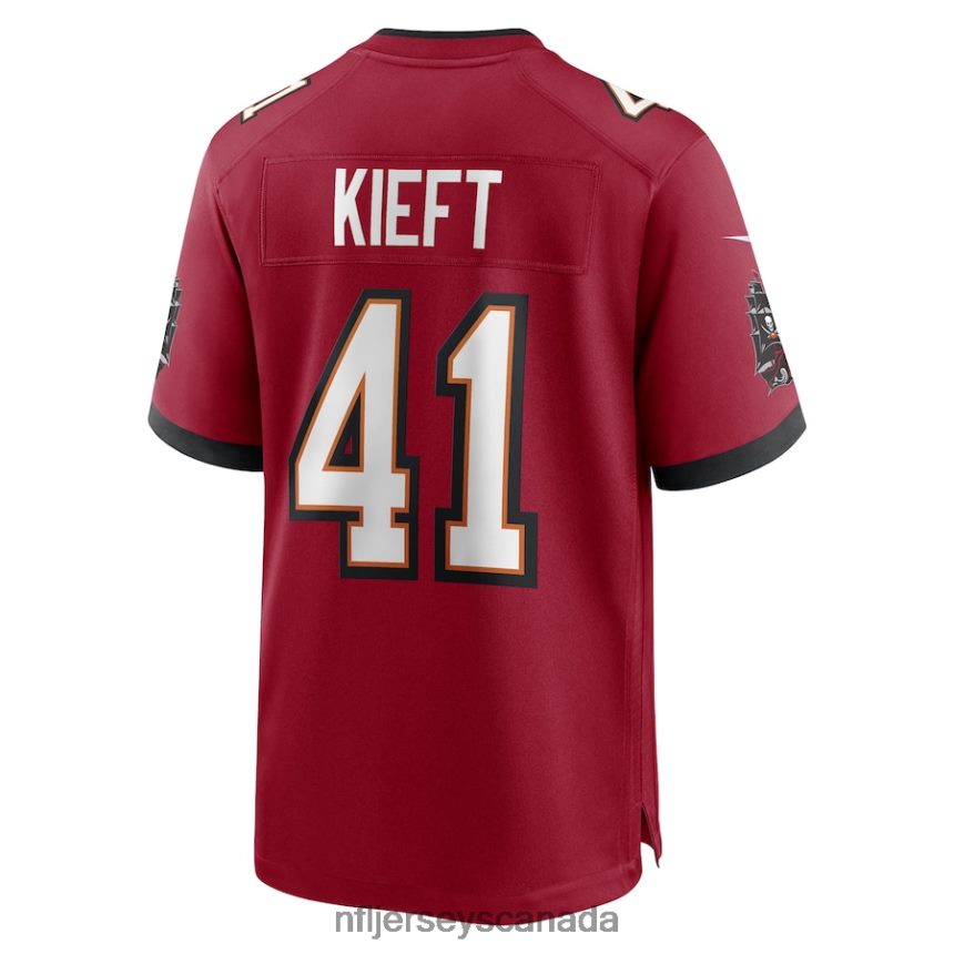 Men Tampa Bay Buccaneers Ko Kieft Nike Red Game Player Jersey Clothing NFL TBXFR64500
