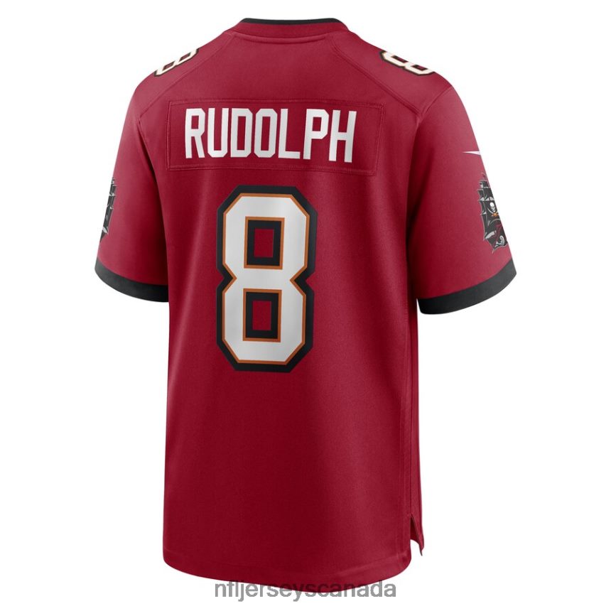 Men Tampa Bay Buccaneers Kyle Rudolph Nike Red Game Player Jersey Clothing NFL TBXFR64724