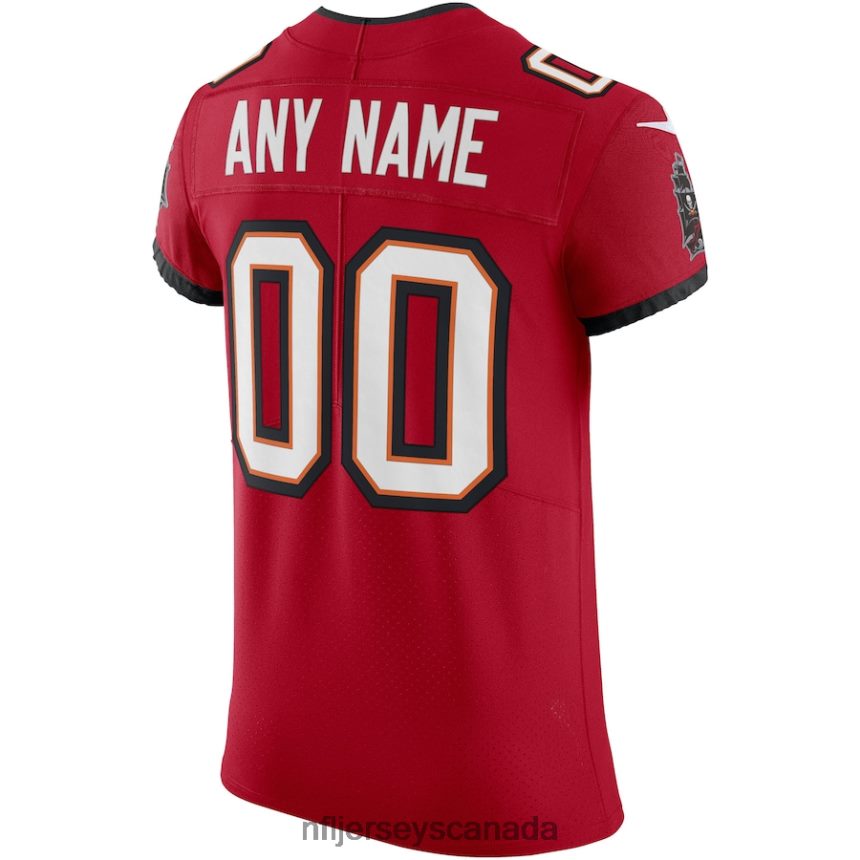 Men Tampa Bay Buccaneers Nike Red Vapor Elite Custom Jersey Clothing NFL TBXFR65851