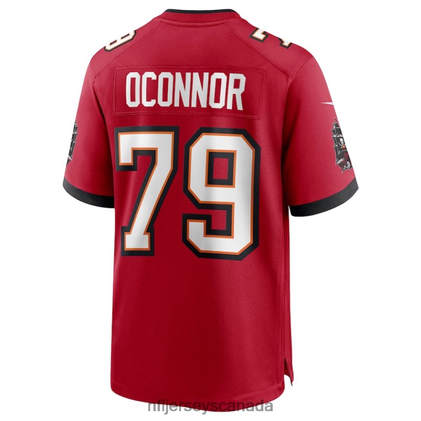 Men Tampa Bay Buccaneers Patrick O\Connor Nike Red Game Jersey Clothing NFL TBXFR66626