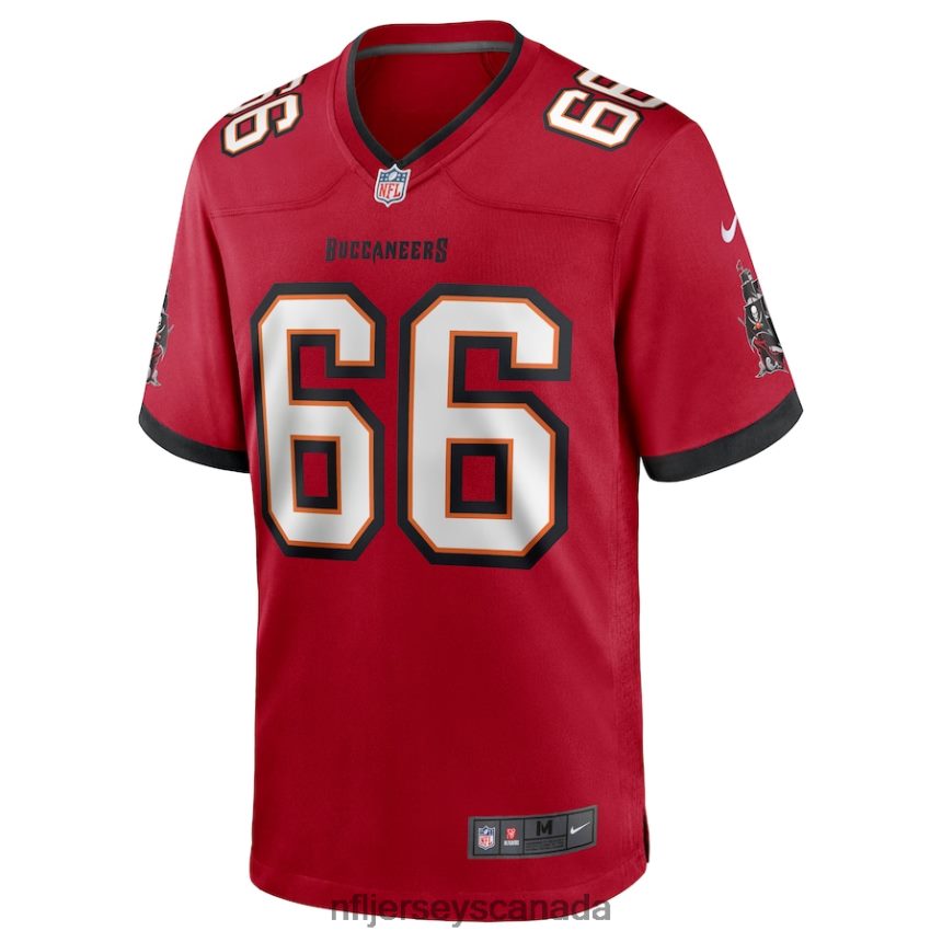 Men Tampa Bay Buccaneers Ryan Jensen Nike Red Game Jersey Clothing NFL TBXFR62799