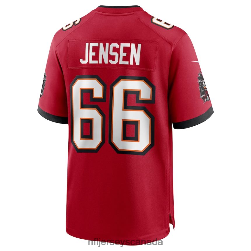 Men Tampa Bay Buccaneers Ryan Jensen Nike Red Game Jersey Clothing NFL TBXFR62799