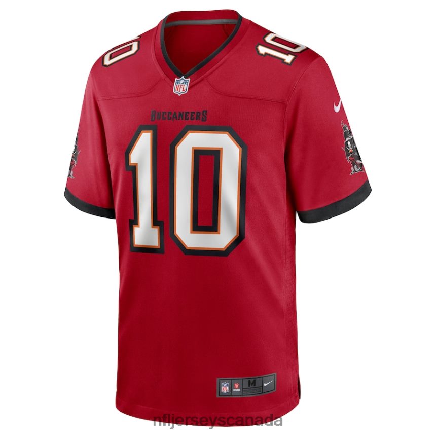 Men Tampa Bay Buccaneers Scotty Miller Nike Red Game Jersey Clothing NFL TBXFR63402