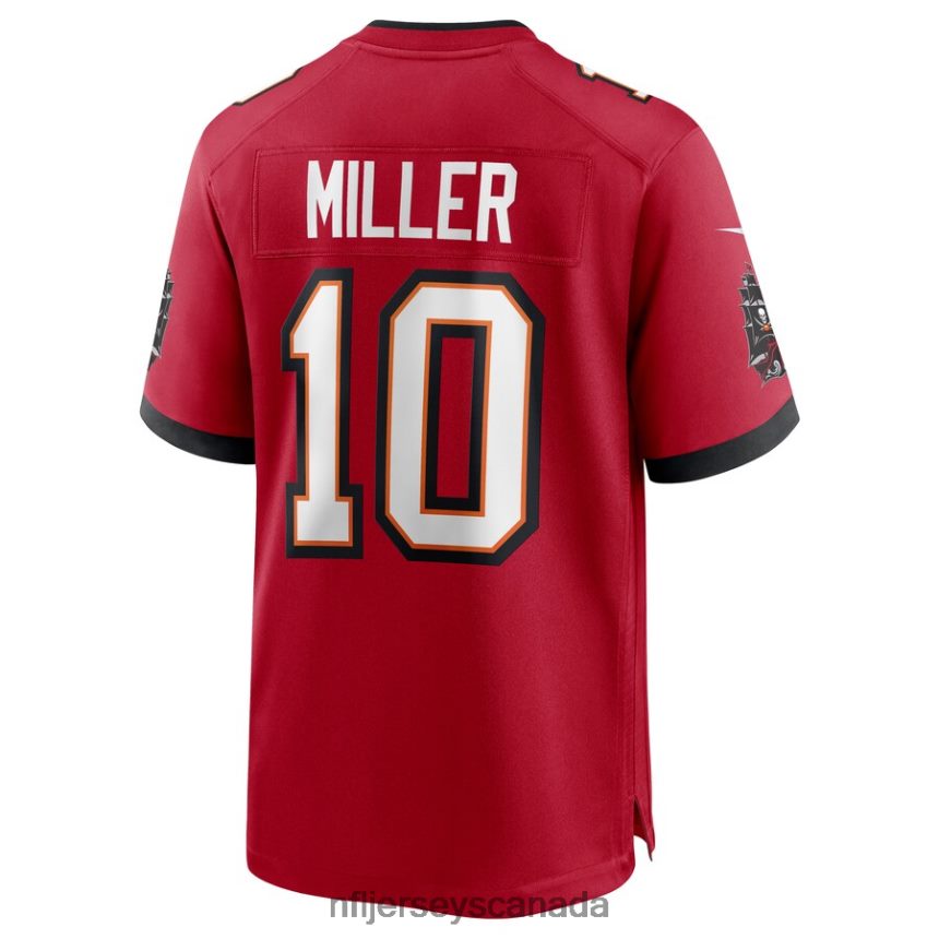 Men Tampa Bay Buccaneers Scotty Miller Nike Red Game Jersey Clothing NFL TBXFR63402