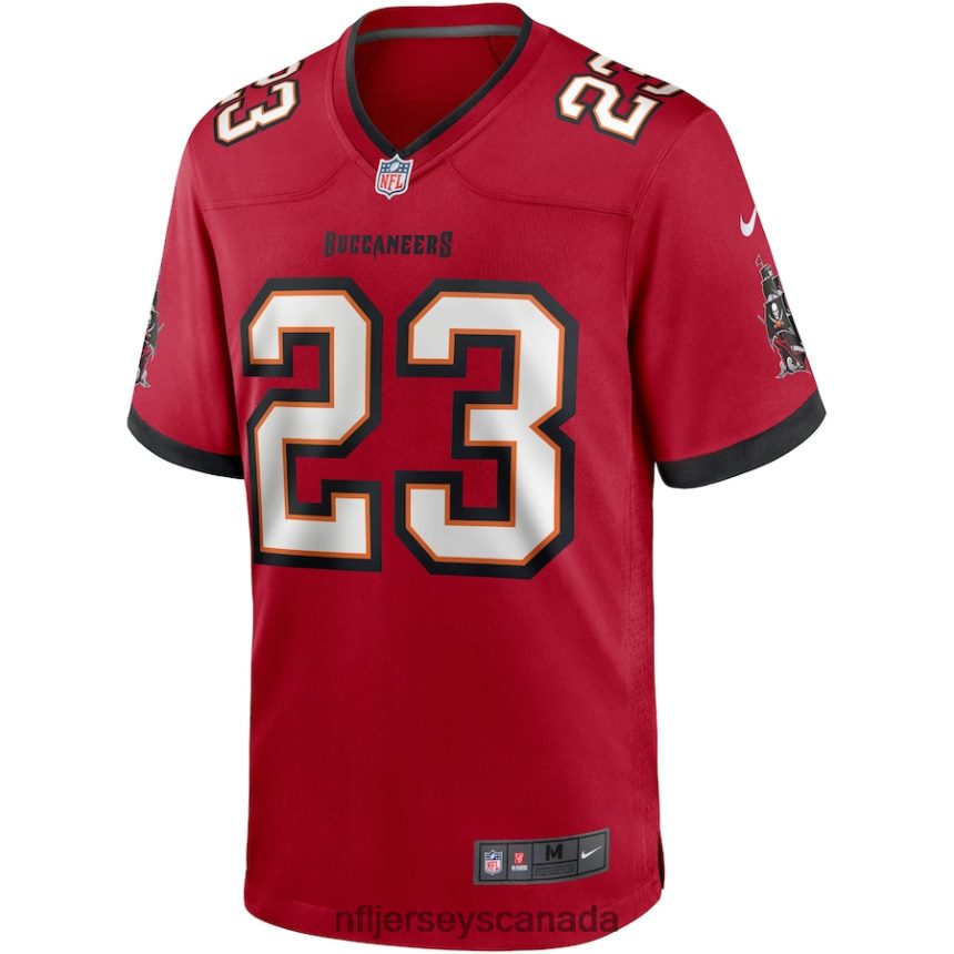 Men Tampa Bay Buccaneers Sean Murphy-Bunting Nike Red Team Game Jersey Clothing NFL TBXFR63261
