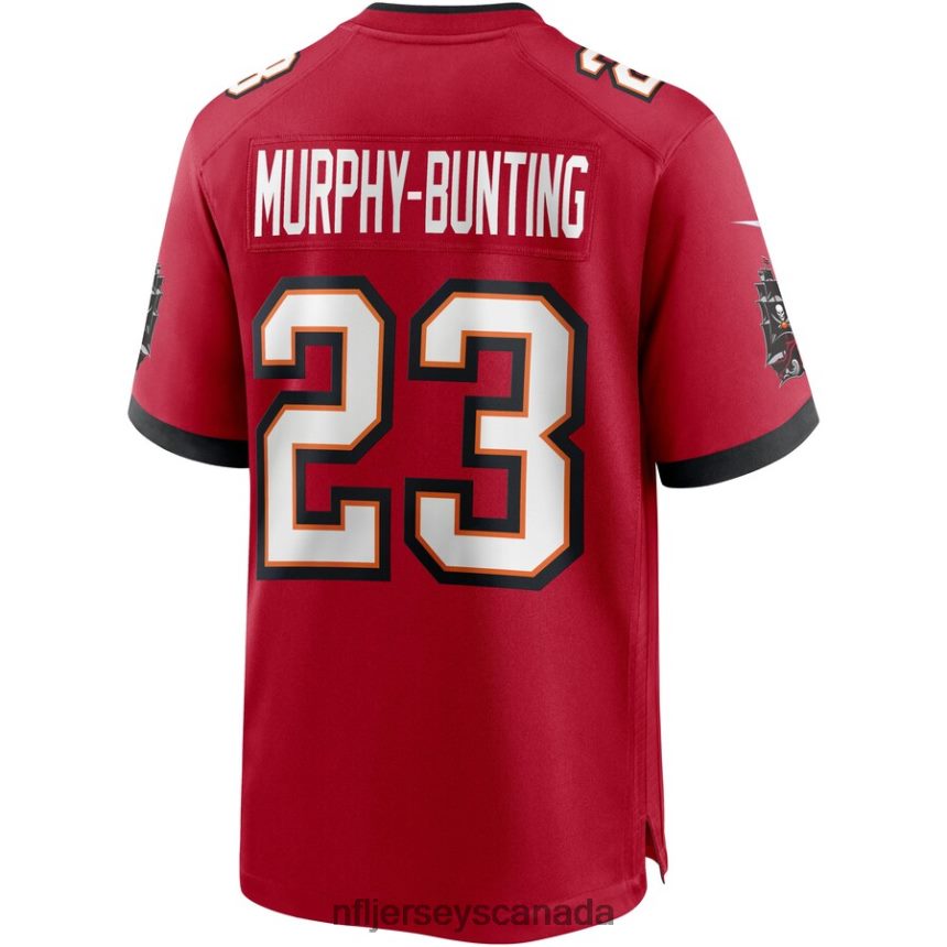 Men Tampa Bay Buccaneers Sean Murphy-Bunting Nike Red Team Game Jersey Clothing NFL TBXFR63261