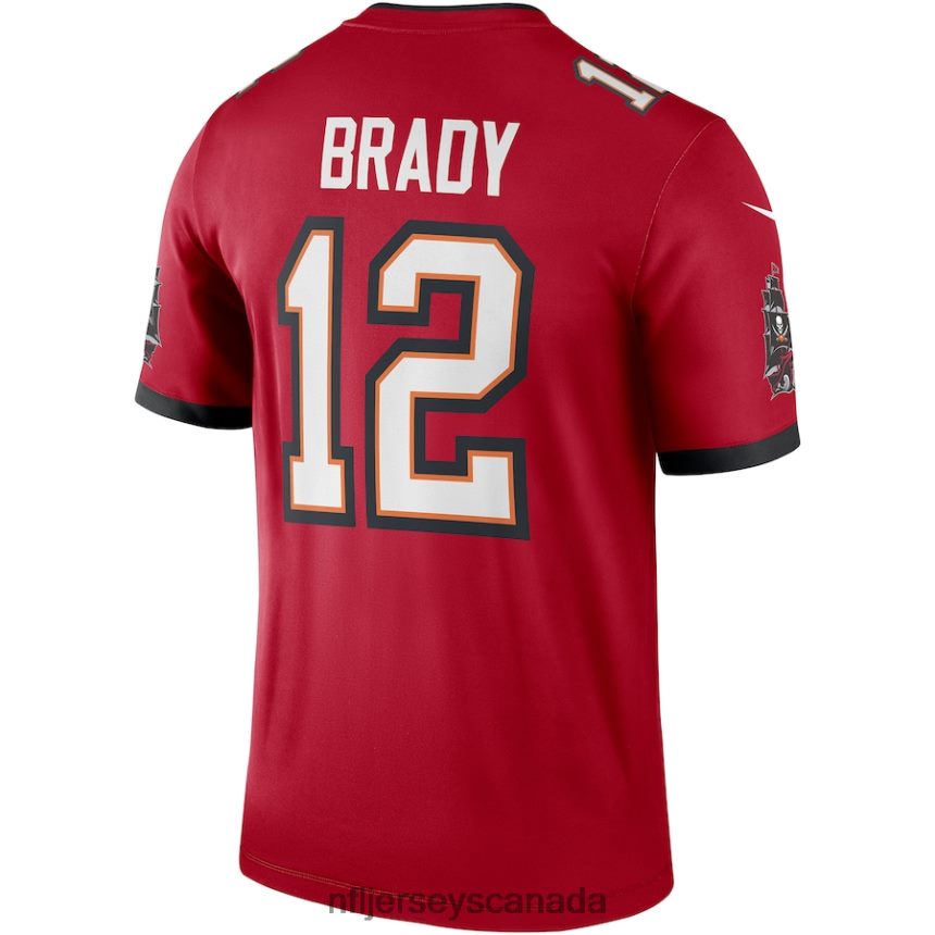 Men Tampa Bay Buccaneers Tom Brady Nike Red Legend Jersey Clothing NFL TBXFR6737