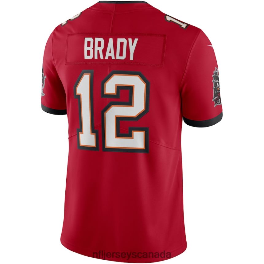 Men Tampa Bay Buccaneers Tom Brady Nike Red Vapor Limited Jersey Clothing NFL TBXFR6590