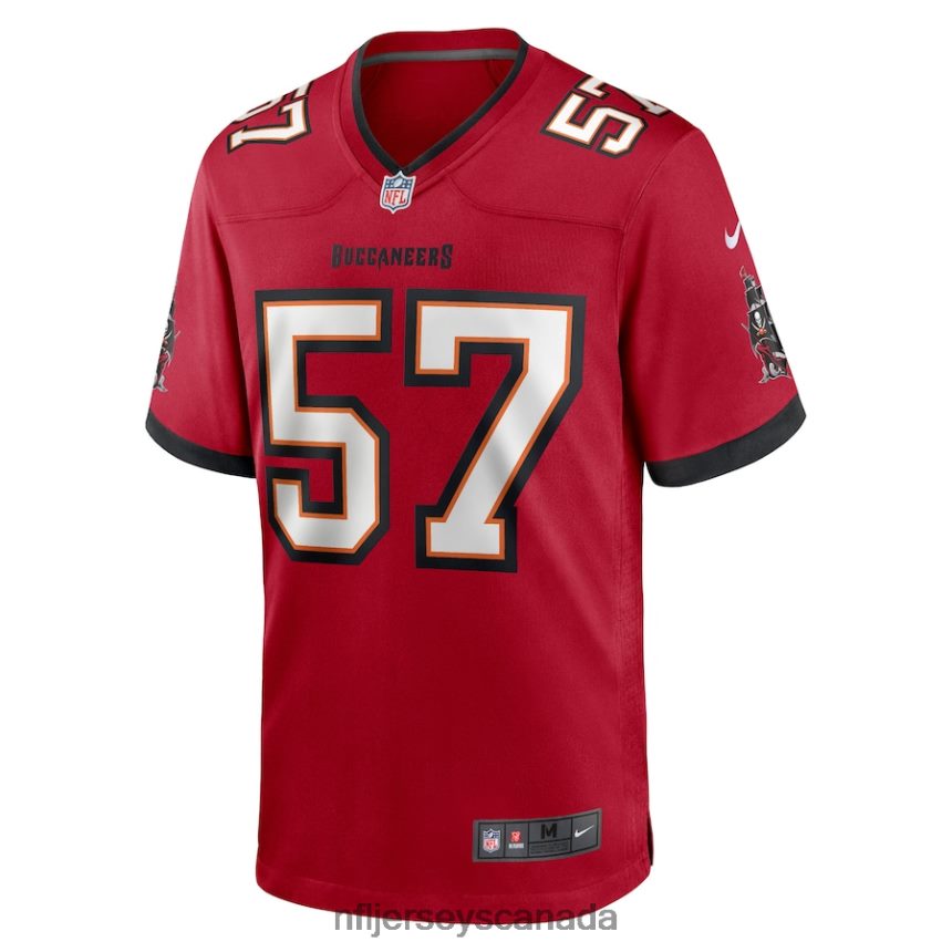 Men Tampa Bay Buccaneers Ulysees Gilbert III Nike Red Home Game Player Jersey Clothing NFL TBXFR64511