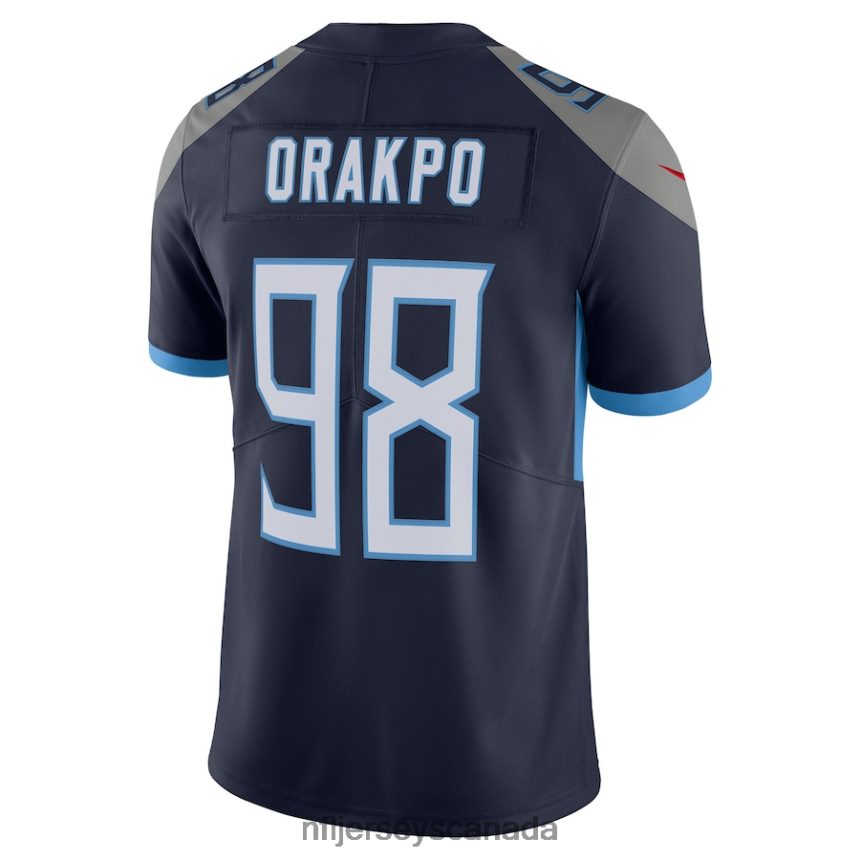 Men Tennessee Titans Brian Orakpo Nike Navy Vapor Untouchable Limited Jersey Clothing NFL TBXFR63791