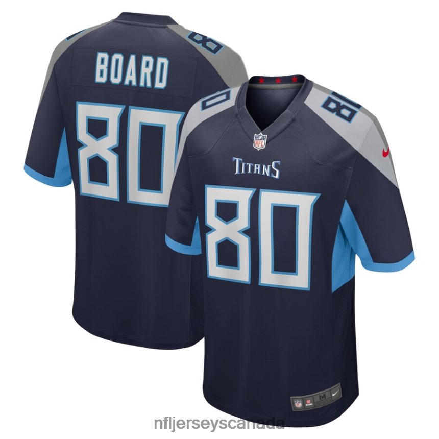 Men Tennessee Titans CJ Board Nike Navy Home Game Player Jersey Clothing NFL TBXFR63541