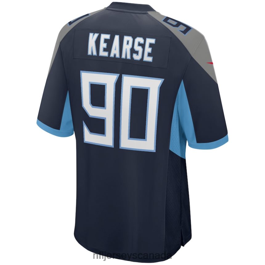 Men Tennessee Titans Jevon Kearse Nike Navy Game Retired Player Jersey Clothing NFL TBXFR61701