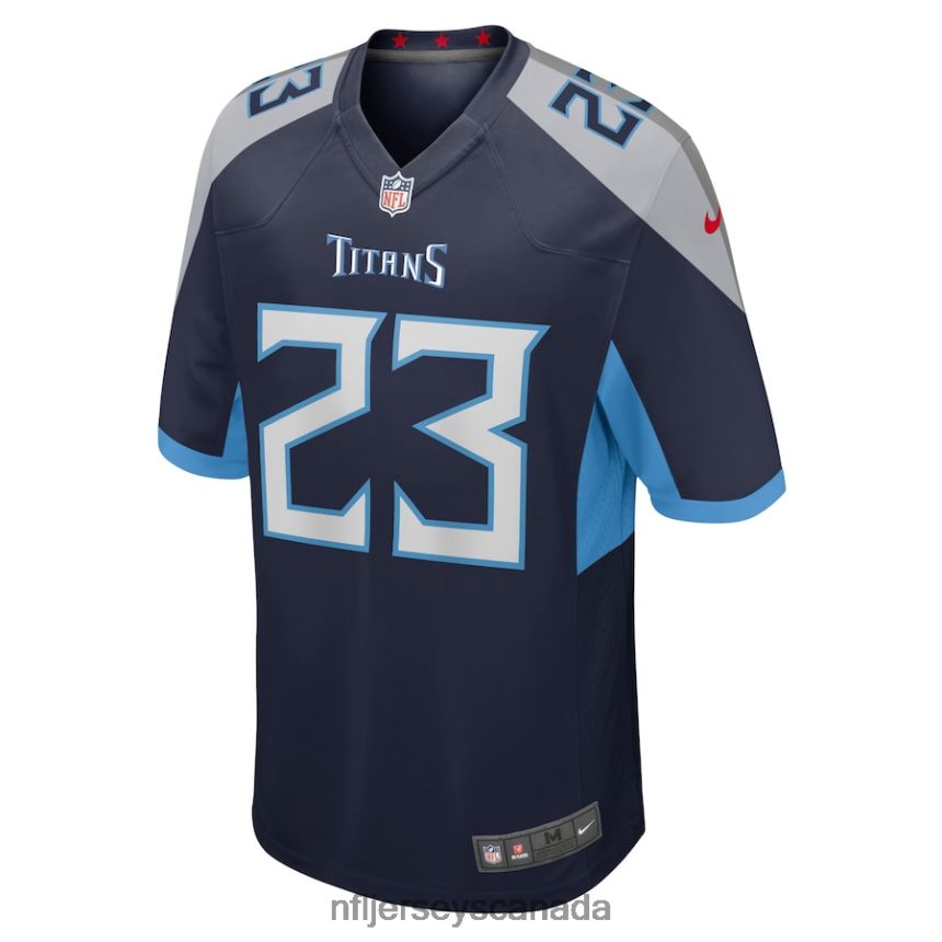 Men Tennessee Titans John Reid Nike Navy Home Game Player Jersey Clothing NFL TBXFR66161