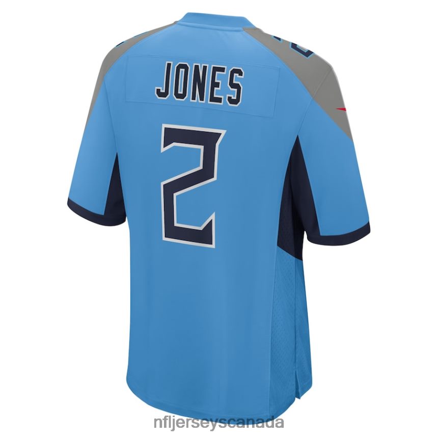 Men Tennessee Titans Julio Jones Nike Light Blue Game Jersey Clothing NFL TBXFR61476