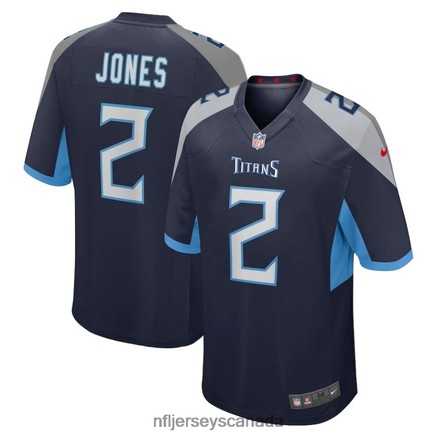 Men Tennessee Titans Julio Jones Nike Navy Game Jersey Clothing NFL TBXFR61322