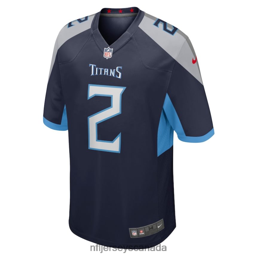 Men Tennessee Titans Julio Jones Nike Navy Game Jersey Clothing NFL TBXFR61322