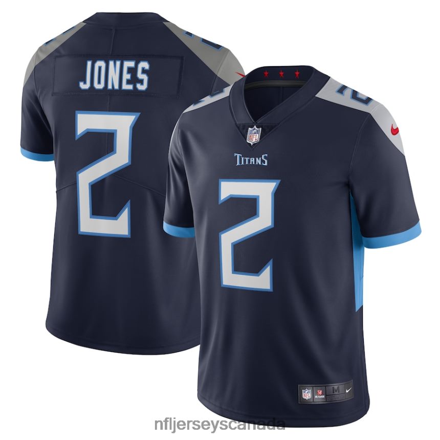Men Tennessee Titans Julio Jones Nike Navy Vapor Limited Jersey Clothing NFL TBXFR62454