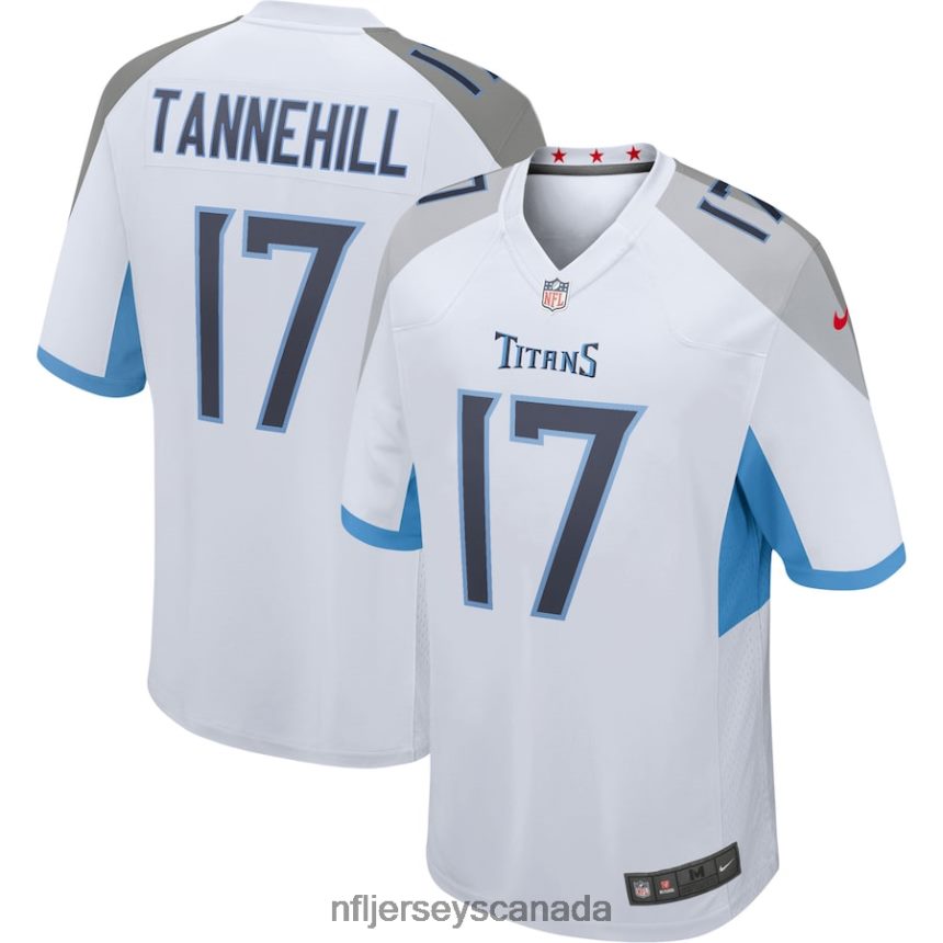 Men Tennessee Titans Ryan Tannehill Nike White Game Jersey Clothing NFL TBXFR62332