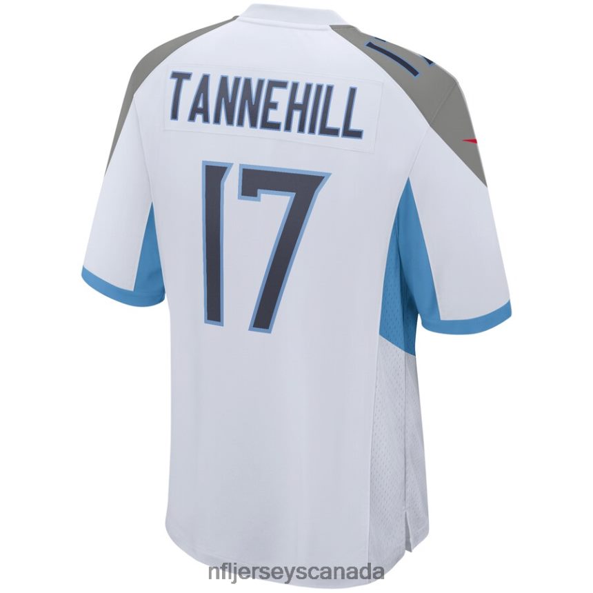 Men Tennessee Titans Ryan Tannehill Nike White Game Jersey Clothing NFL TBXFR62332
