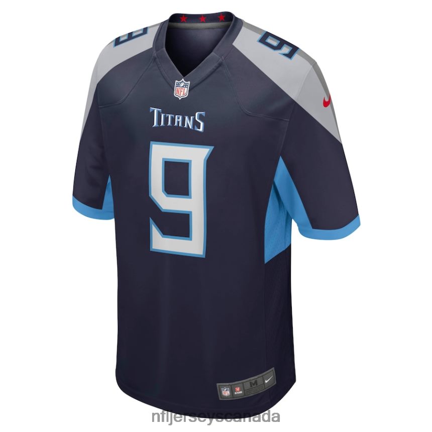 Men Tennessee Titans Steve McNair Nike Navy Game Retired Player Jersey Clothing NFL TBXFR6672