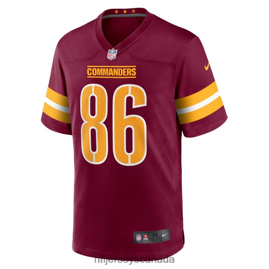 Men Washington Commanders Alex Erickson Nike Burgundy Player Game Jersey Clothing NFL TBXFR66644