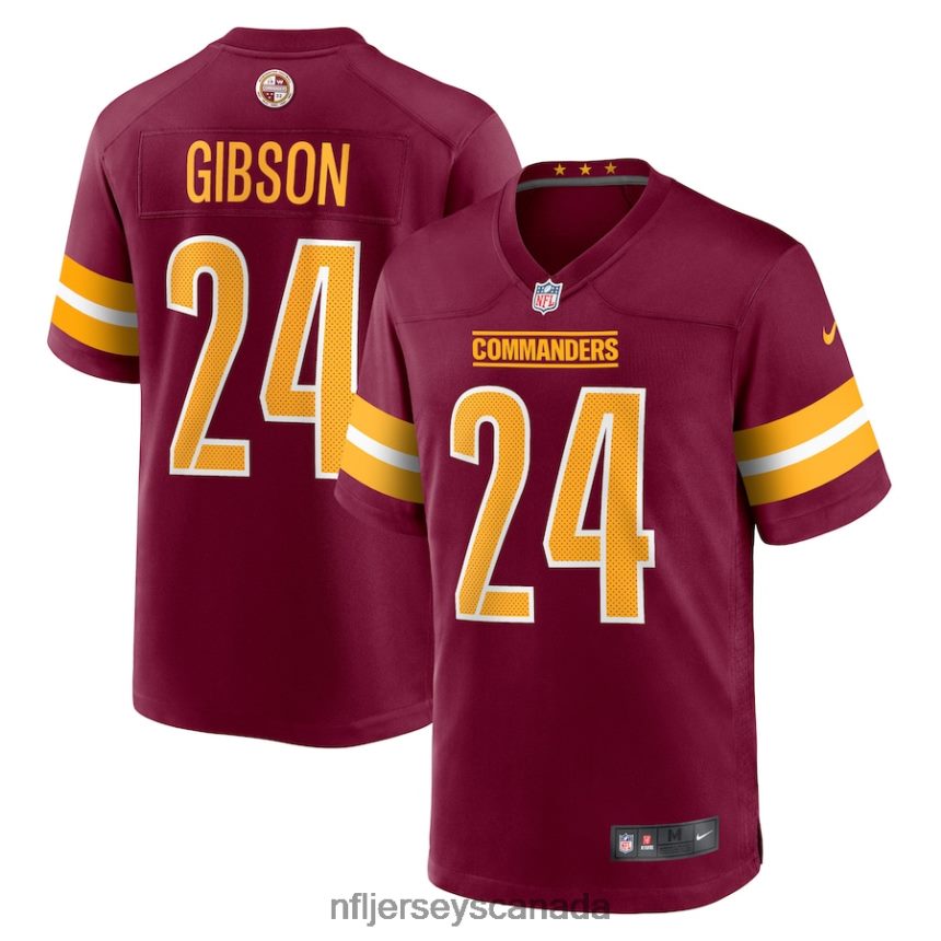 Men Washington Commanders Antonio Gibson Nike Burgundy Player Game Jersey Clothing NFL TBXFR65745