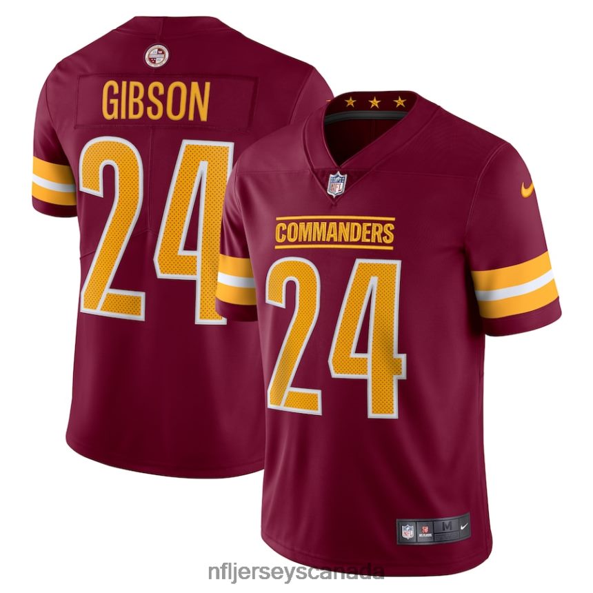 Men Washington Commanders Antonio Gibson Nike Burgundy Vapor Limited Jersey Clothing NFL TBXFR63602