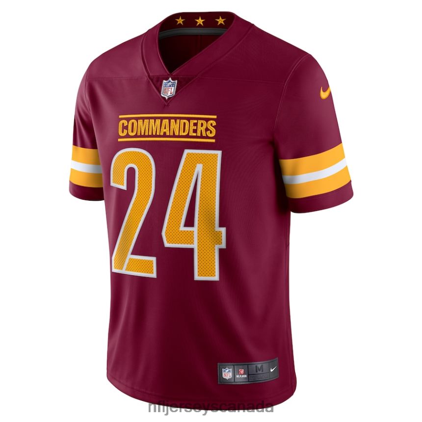 Men Washington Commanders Antonio Gibson Nike Burgundy Vapor Limited Jersey Clothing NFL TBXFR63602
