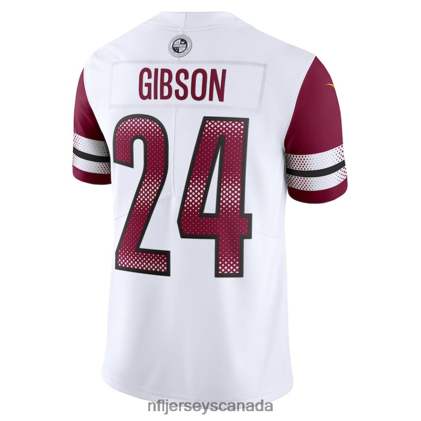 Men Washington Commanders Antonio Gibson Nike White Vapor Limited Jersey Clothing NFL TBXFR63620
