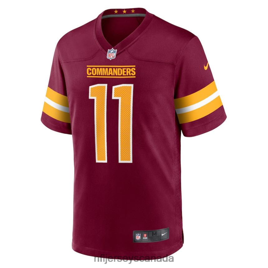 Men Washington Commanders Carson Wentz Nike Burgundy Game Jersey Clothing NFL TBXFR64721