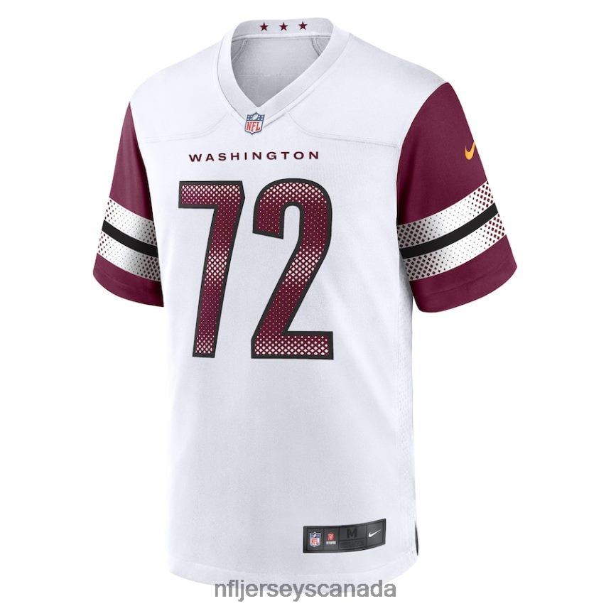 Men Washington Commanders Charles Leno Jr Nike White Away Game Player Jersey Clothing NFL TBXFR62947