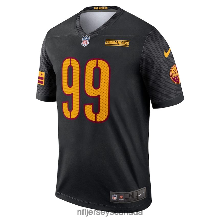 Men Washington Commanders Chase Young Nike Black Alternate Legend Jersey Clothing NFL TBXFR61327