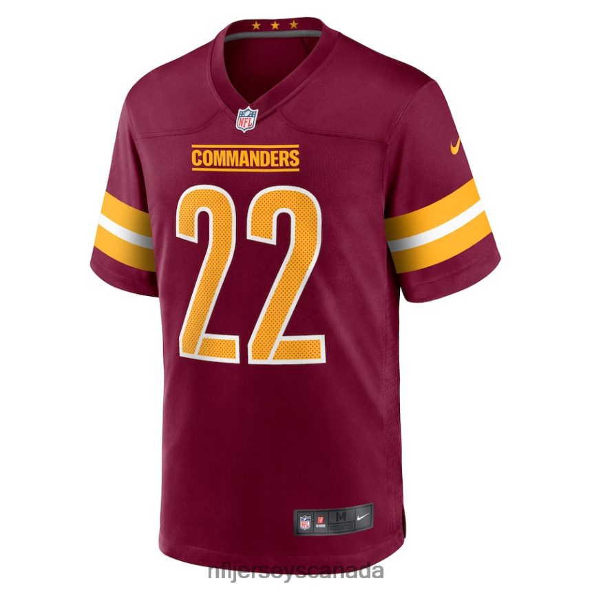 Men Washington Commanders Darrick Forrest Nike Burgundy Game Player Jersey Clothing NFL TBXFR62729