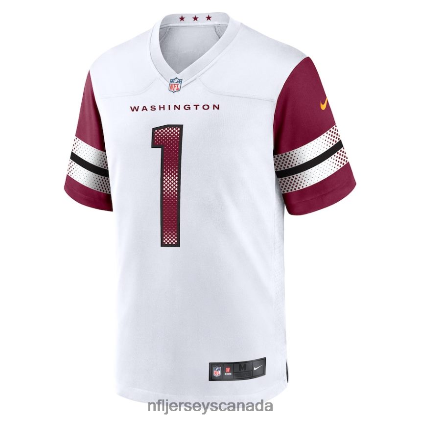 Men Washington Commanders Jahan Dotson Nike White Game Player Jersey Clothing NFL TBXFR61484