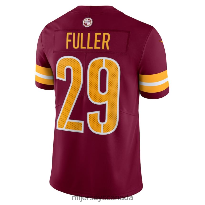 Men Washington Commanders Kendall Fuller Nike Burgundy Vapor Limited Jersey Clothing NFL TBXFR65947