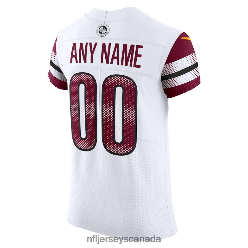 Men Washington Commanders Nike White Vapor Untouchable Elite Custom Jersey Clothing NFL TBXFR6880