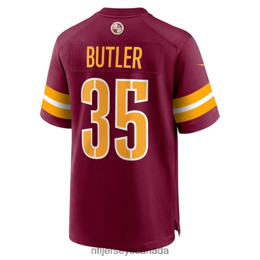 Men Washington Commanders Percy Butler Nike Burgundy Player Game Jersey Clothing NFL TBXFR64775