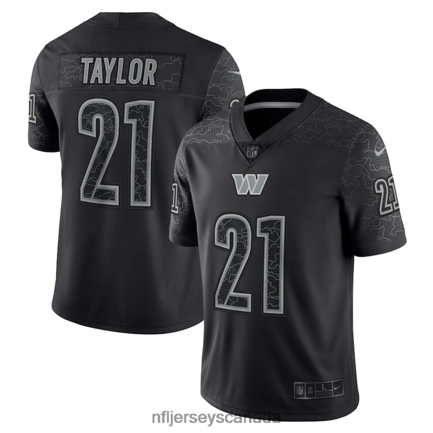 Men Washington Commanders Sean Taylor Nike Black Retired Player RFLCTV Limited Jersey Clothing NFL TBXFR6869