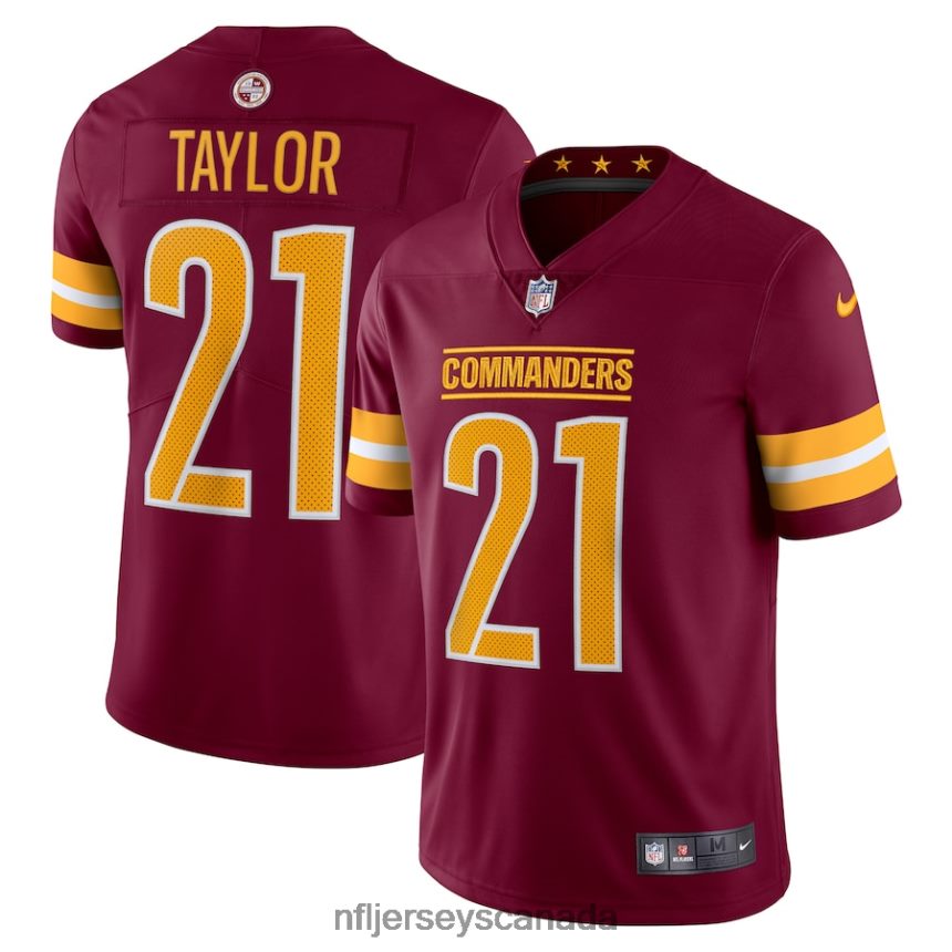 Men Washington Commanders Sean Taylor Nike Burgundy 2022 Home Retired Player Limited Jersey Clothing NFL TBXFR62340