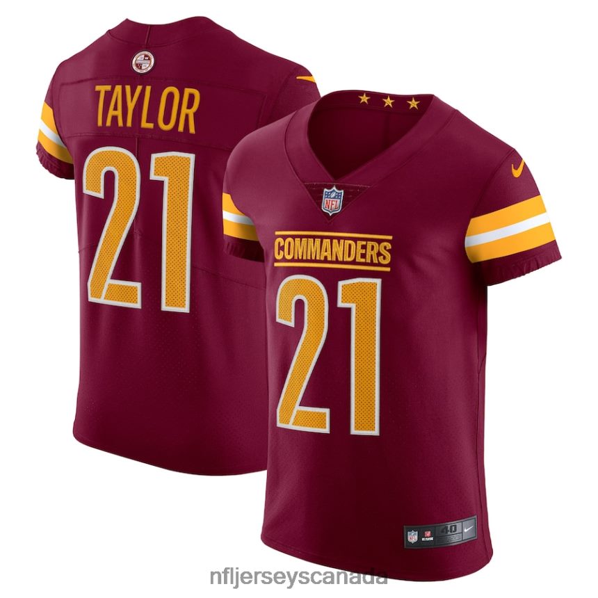 Men Washington Commanders Sean Taylor Nike Burgundy Vapor Elite Retired Player Jersey Clothing NFL TBXFR64603